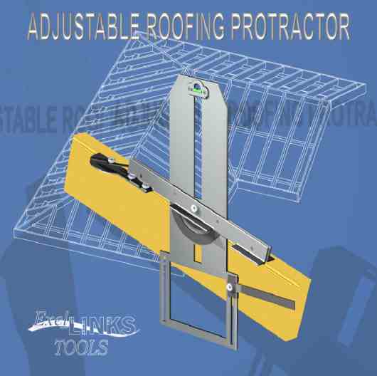 adjustable roofing protractor