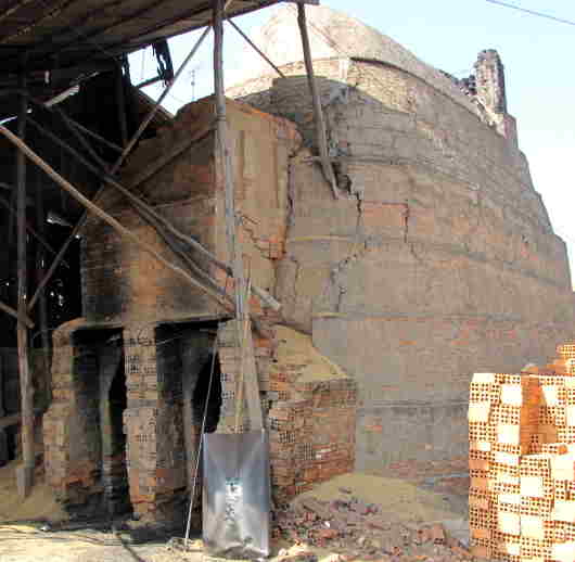 A beehive kiln in Vietnam