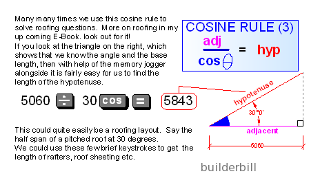 cosine rule