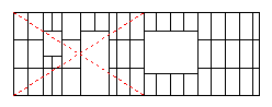 squaring a wall frame