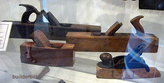 old wooden hand planes